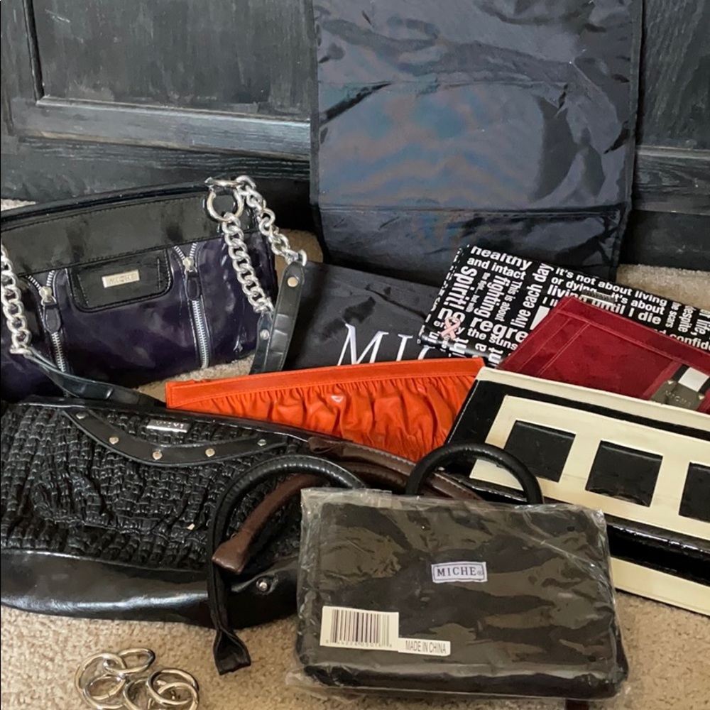 Miche lot , purse and size covers plus extras